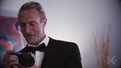 Старый мужик ебет жену перед вечеринкой #2